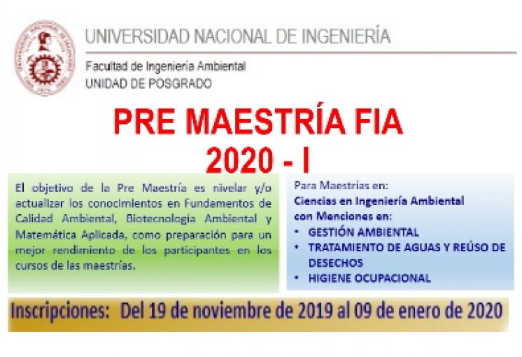 Pre Maestría 2020 - I FIA