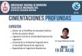 Curso en línea: “CIMENTACIONES PROFUNDAS”, a iniciarse el 19 de Julio del 2020