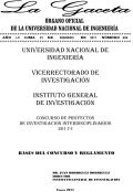 CONCURSO DE PROYECTOS DE INVESTIGACIÓN INTERDISCIPLINARIOS 2017-I