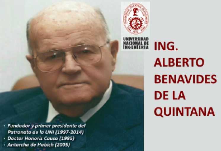 Boletín en homenaje al Ing. Alberto Benavides de la Quintana
