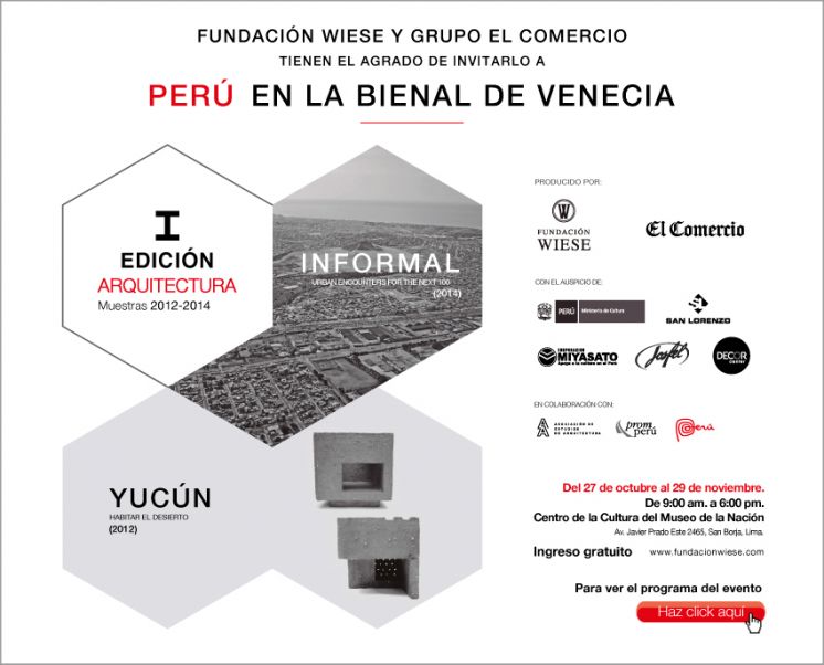 La UNI Participará en la Bienal de Arquitectura de Venecia 2016