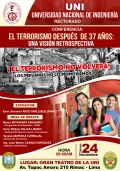 CONFERENCIA EL TERRORISMO DESPUÉS DE 37 AÑOS: UNA VISIÓN RETROSPECTIVA
