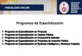 Programas de Especialización que se dictan en el Centro de Formación Continua - CFC de la FIEECS