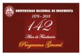 LA GACETA N° 063: 142 AÑOS DE FUNDACIÓN DE LA UNIVERSIDAD NACIONAL DE INGENIERÍA - PROGRAMA GENERAL