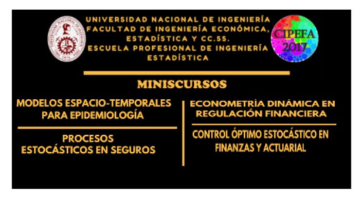 MINICURSOS DE LA ESCUELA PROFESIONAL DE INGENIERÍA ESTADÍSTICA - FIEECS