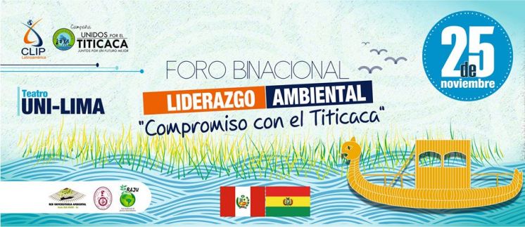 FORO BINACIONAL &quot;Liderazgo Ambiental: Compromiso con el Titicaca&quot;