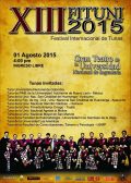 XIII FITUNA 2015, Festival Internacional de Tunas