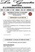 GACETA N°008: ELECCIONES DEL COMITÉ DE SEGURIDAD Y SALUD EN EL TRABAJO