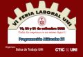 VI Feria Laboral UNI - modalidad presencial - 19, 20 y 21 de setiembre 2022: Charlas presenciales día Miércoles 21 de setiembre