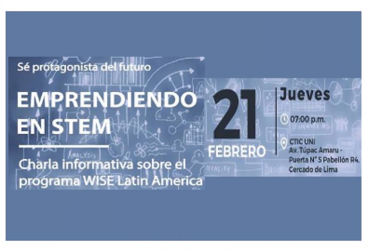 Charla informativa sobre el programa WISE Latin America