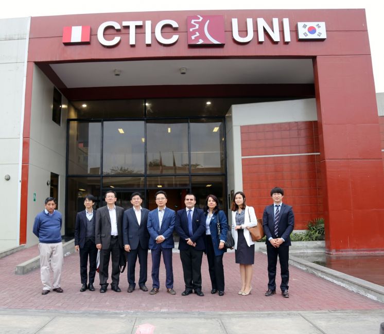 Delegación de la Asamblea Nacional de Corea y del KOICA visitaron el CTIC – UNI
