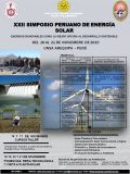 XXII SIMPOSIO PERUANO DE ENERGÍA SOLAR