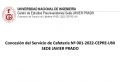 Concesión del Servicio de Cafetería Nº 001-2022-CEPRE-UNI Sede Javier Prado