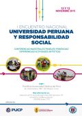 Encuentro Nacional: Universidad Peruana y Responsabilidad Social