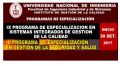 PROGRAMAS DE ESPECIALIZACIÓN DEL INSTITUTO DE GESTIÓN DE LA CALIDAD DE LA FIIS