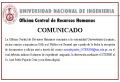 COMUNICADO ACERCA DEL CORREO DE MESA DE PARTES VIRTUAL DE LA OFICINA CENTRAL DE RECURSOS HUMANOS