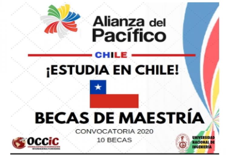 BECAS DE MAESTRÍA EN CHILE CONVOCATORIA - 2019