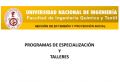PROGRAMAS DE ESPECIALIZACIÓN Y TALLERES DE LA &quot;SECCIÓN DE EXTENSIÓN Y PROYECCIÓN SOCIAL - FIQT
