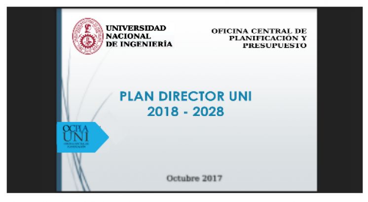 PLAN DIRECTOR UNI 2018 - 2028