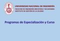 CURSOS DE ESPECIALIZACIÓN A DICTARSE EN EL INSTITUTO DE GESTION DE LA CALIDAD FIIS