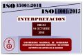 CURSOS: INTERPRETACIÓN DE ISO 14001-2018, ISO 45001-2018
