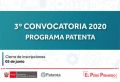 3° Convocatoria Concurso de Patentes 2020 – Programa Patenta-INDECOPI