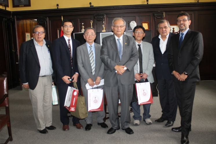 Representantes de universidad japonesa visitaron la UNI