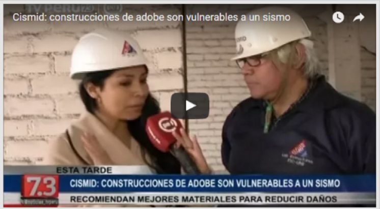 CISMID: “al rededor del 20% de construcciones en Lima se encuentran en riesgo ante un sismo”