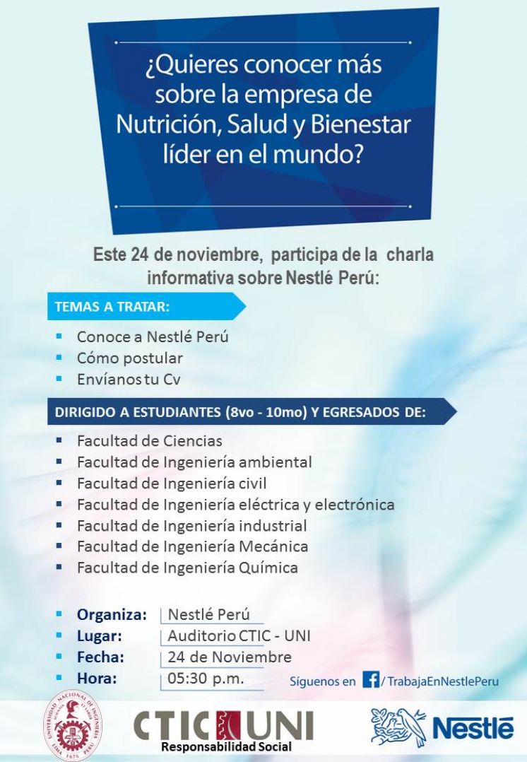 Charla de Nestlé Perú