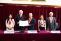 Otorgan honoris causa a ex rector de la UNAM e impulsan vínculos con México